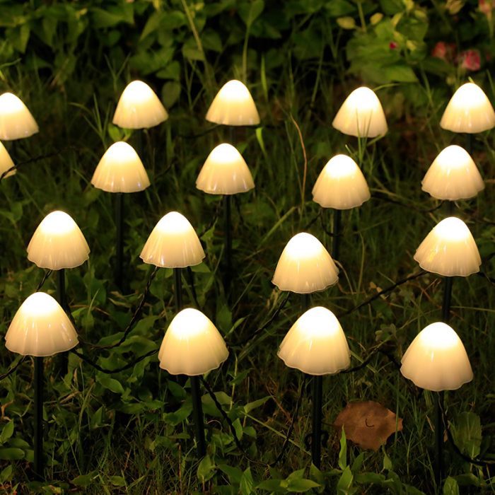 Solar Mushroom Led Lights
