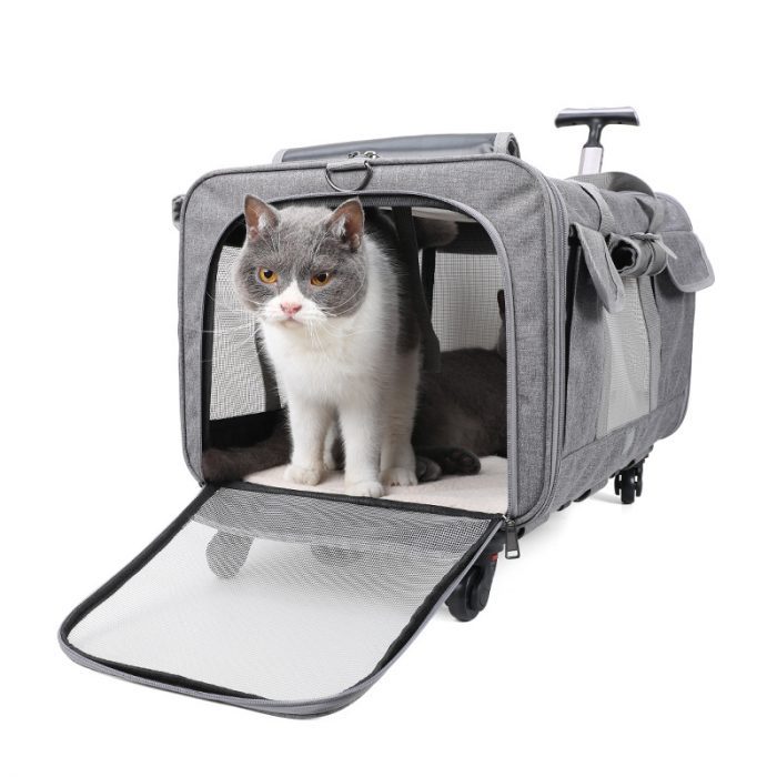 Portable Pet Trolley Case 2