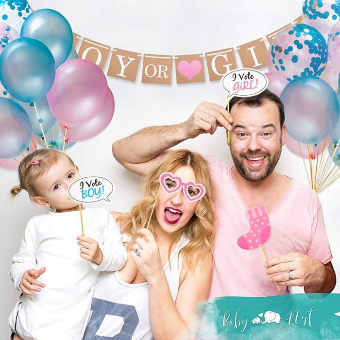 Gender Reveal Party Supplies Balloon Set